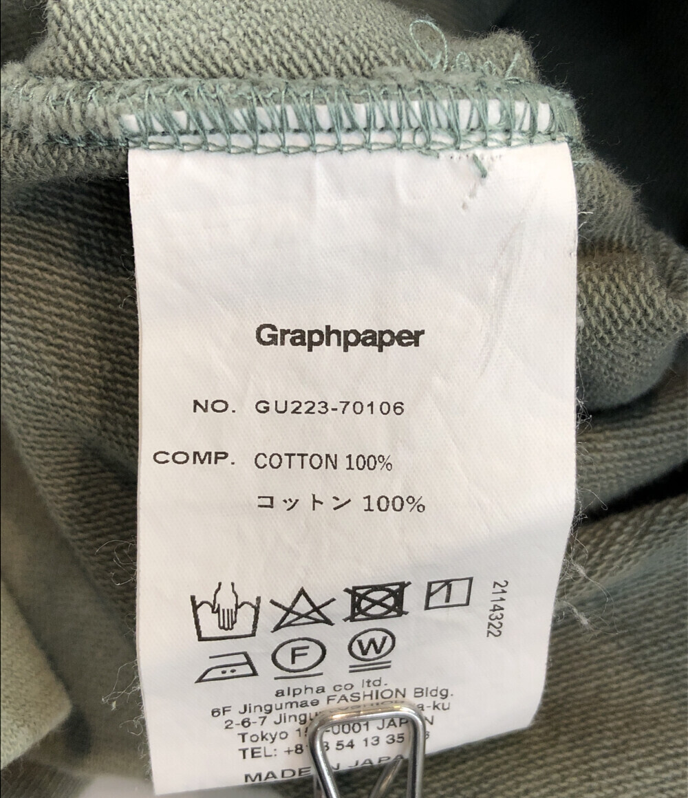 暮らしに便利なアイテム 5635円 スウェット Compact Terry Roll up sleeve GU223-70106 スウェット
