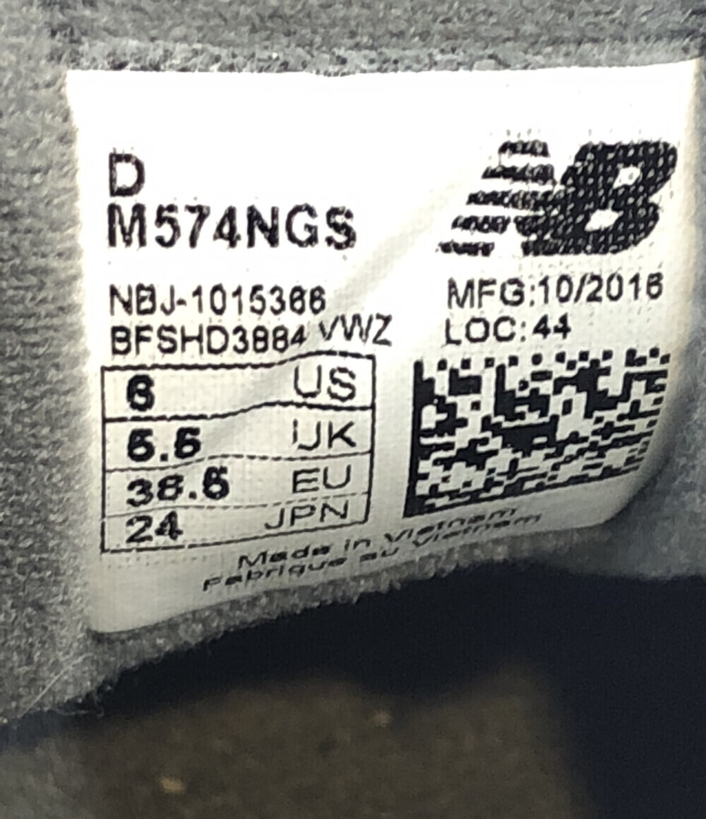 ニューバランス ローカットスニーカー M574NGS レディース 24 L new balance_画像4