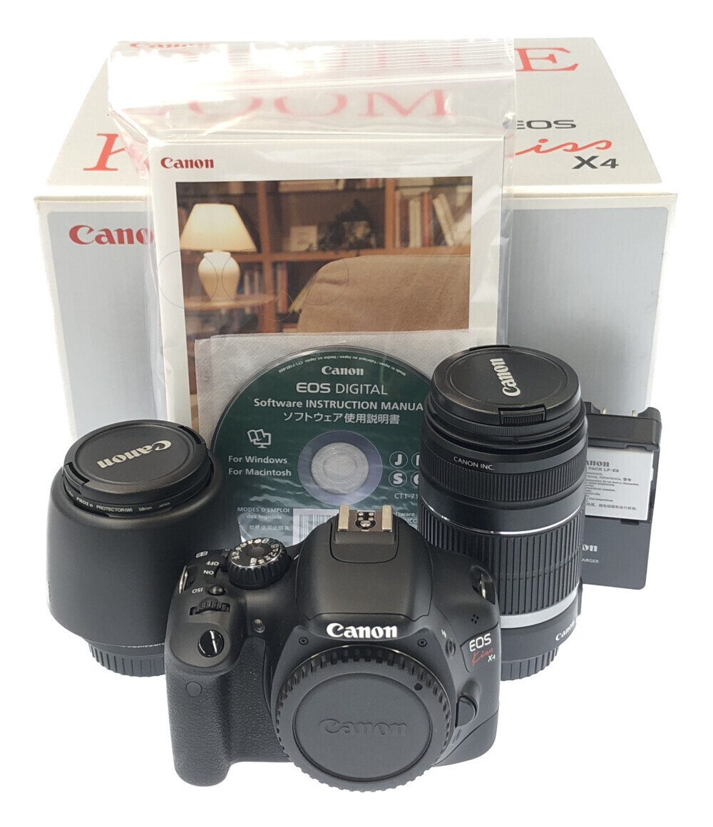 訳あり デジタル一眼レフカメラ EOS Kiss X4 ダブルズームキット 4461B004 Canonの画像1