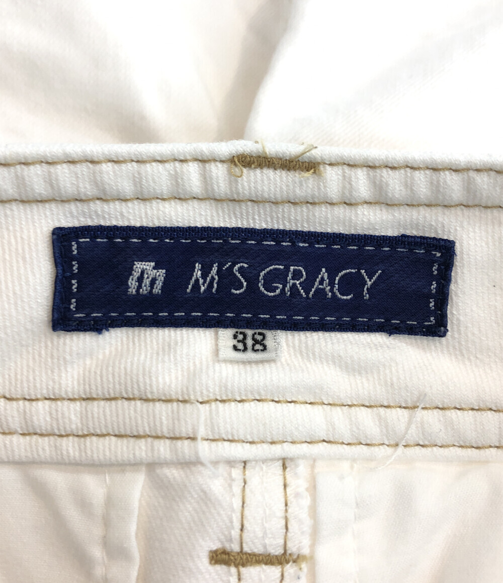 エムズグレイシー デニムラップスカート レディース 38 S M’S GRACY_画像3