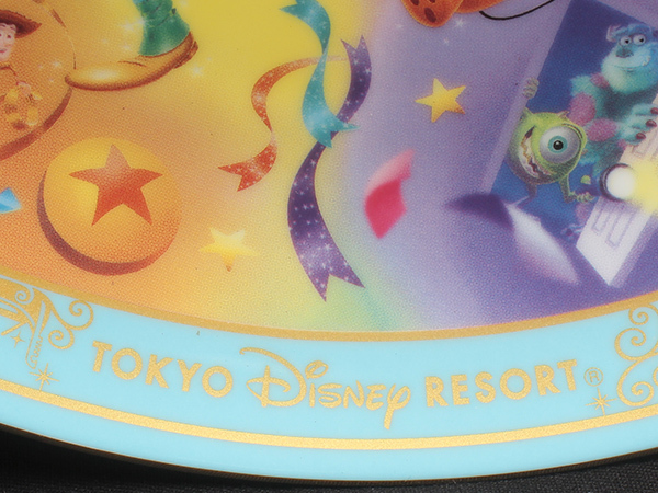 美品 ディズニー インテリアプレート 飾り皿 東京ディズニーリゾート35周年記念 27cm Disneyの画像5