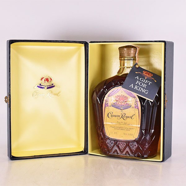 1円～★クラウン ローヤル 1975 ＊箱付 750ml 40% スコッチウイスキー CROWN ROYAL D070297_画像9