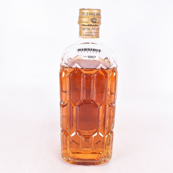 大阪府内発送限定★宝酒造 キング エクストラ ★ウイスキー1級 ※ 720ml 40% ブレンデッド KING WHISKY D140067の画像5