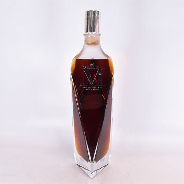 送料無料★ザ マッカラン M デキャンタ ★シリアル一致 ＊冊子 替栓 箱付 700ml 44.5% スペイサイド THE MACALLAN D290313の画像2