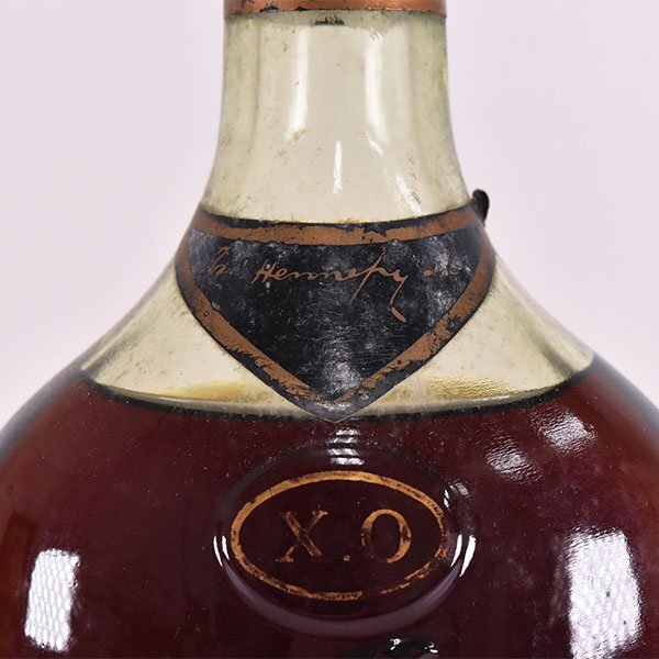 1円～★ヘネシー XO 金キャップ グリーンボトル ＊箱付 ※ 700ml コニャック Hennessy D290316の画像4