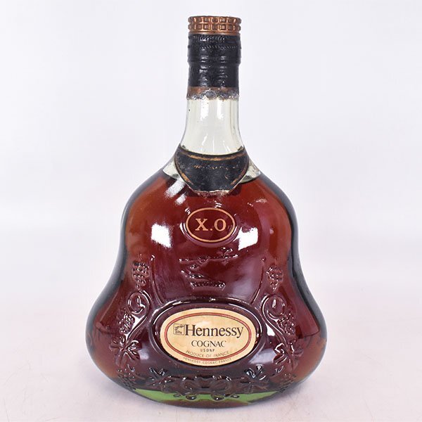 1円～★ヘネシー XO 金キャップ グリーンボトル ※ 700ml コニャック Hennessy D290133の画像1