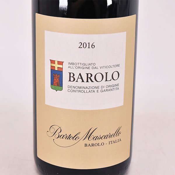 ★バルトロ マスカレッロ バローロ 2016年 赤 750ml 14.5% イタリア Bartolo Mascarello E060279の画像1