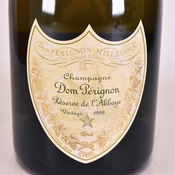 ★ドンペリニヨン レゼルヴ ド ラベイ 1999年 ★MHD輸入品 ＊冊子 箱付 ※ 750ml Dom Perignon Reserve de L'Abbaye E060269の画像3