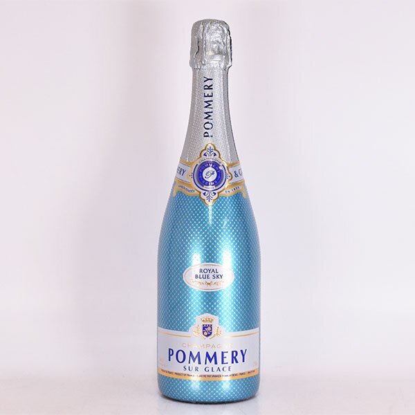 1円～★ポメリー ロワイヤル ブルースカイ 750ml/1,603g 12.5% シャンパーニュ POMMERY E060325の画像1