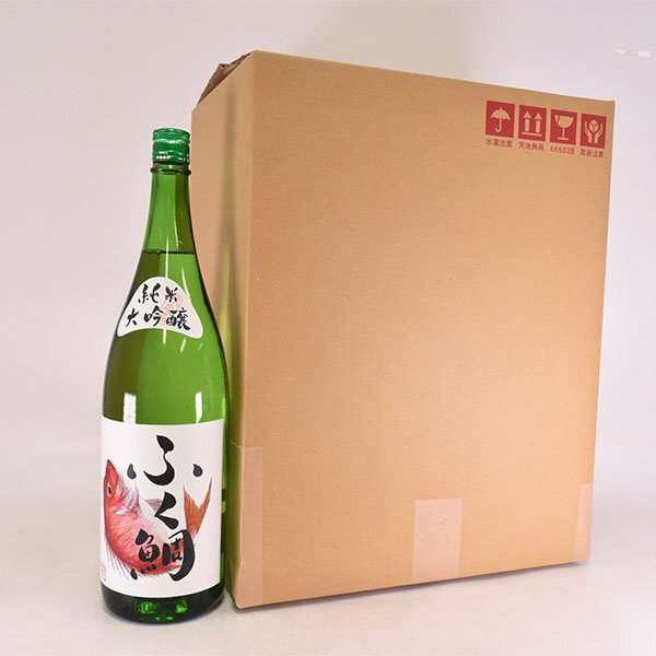  Osaka (metropolitan area) inside shipping limitation (pick up) *5 pcs set *. many sake structure .. sea bream junmai sake large ginjo 2024 year 3 month manufacture 1800ml/ one . bin 16% japan sake E06S086
