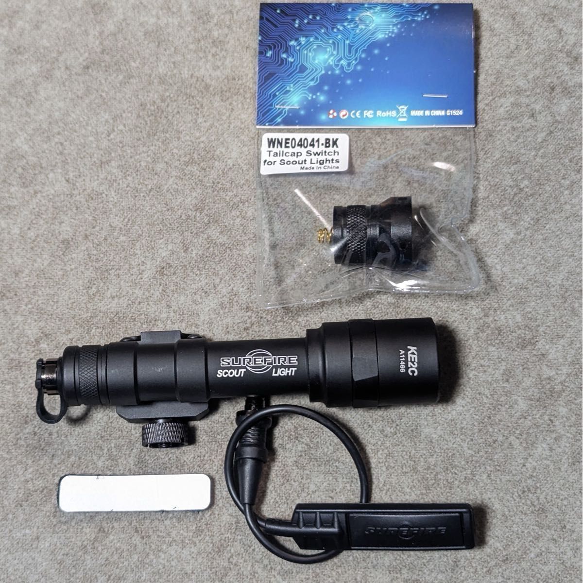 SUREFIREタイプ M600 KE2C スカウトライト プッシュスイッチ SUREFIREタイプ M600 KE2C スカウトライト プッシュスイッチ