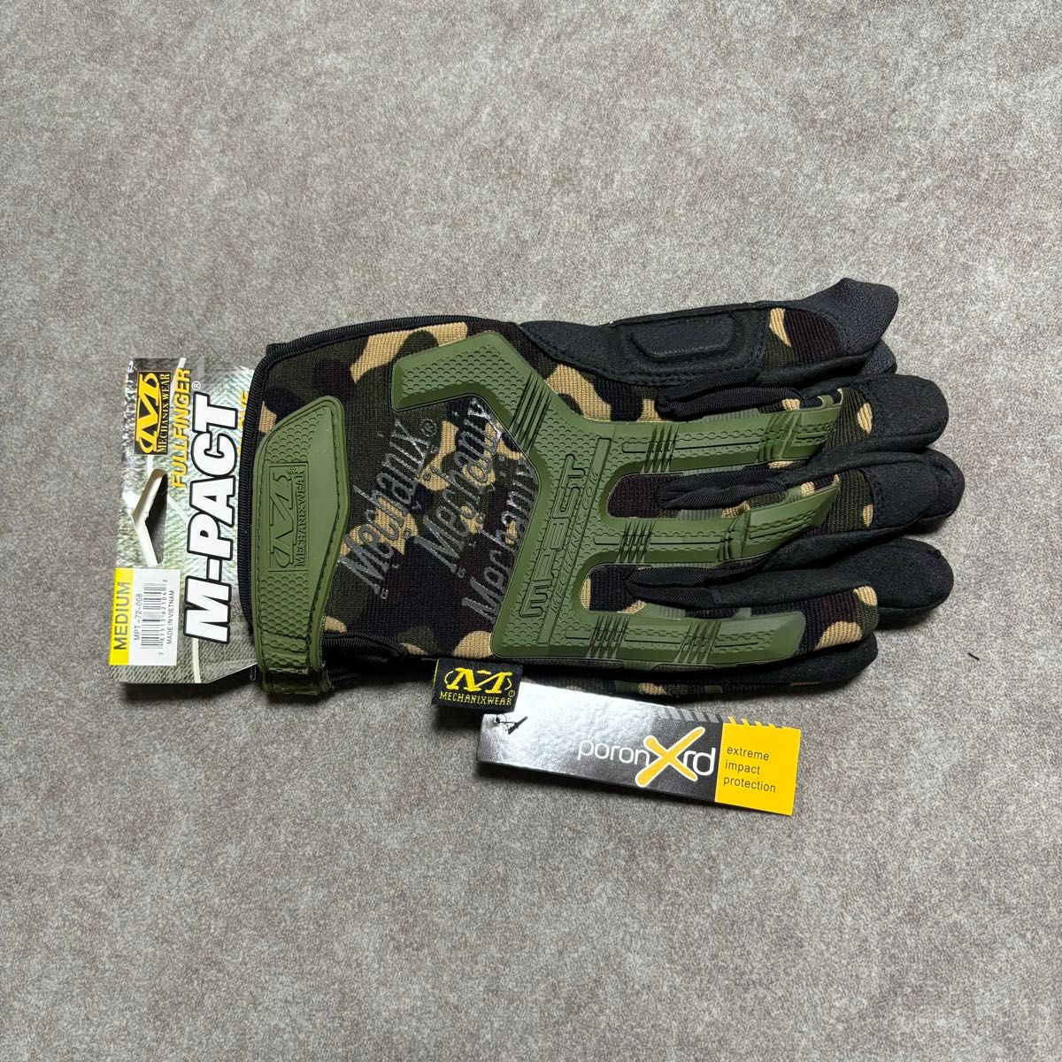 ラスト1枚 M-PACT タクティカルグローブ camo Mサイズ　サバゲー　メカニクス 並行輸入