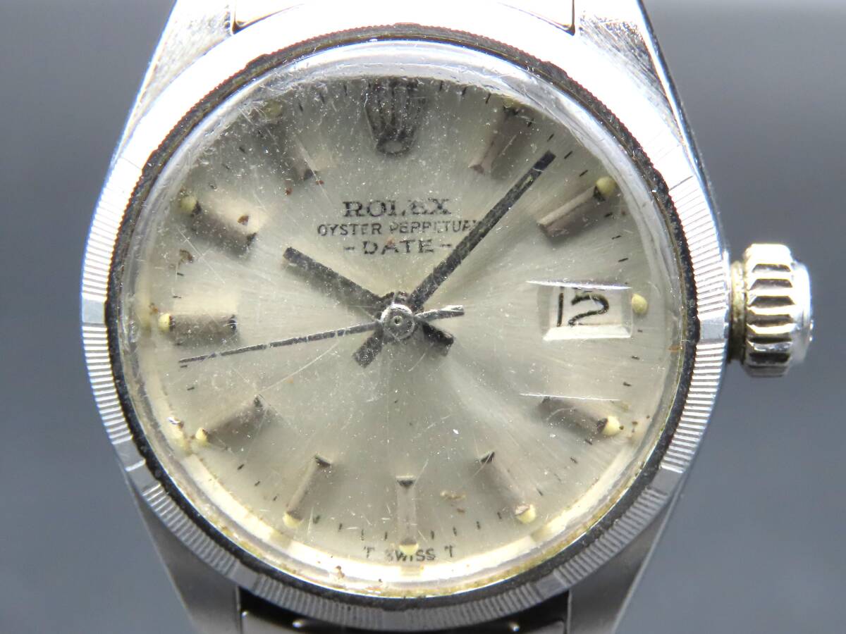 1円～! ジャンク品★正規品 ROLEX ロレックス オイスターパーペチュアルデイト 6917 30番 自動巻き Cal.2030 レディース腕時計 TTKLG5303の画像2