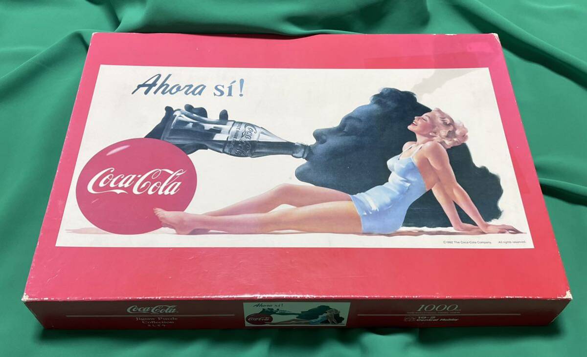 Coca-Cola コカコーラ 1000ピースジグソーパズル JIGSAW PUZZLE 内袋未開封品 現状品の画像1