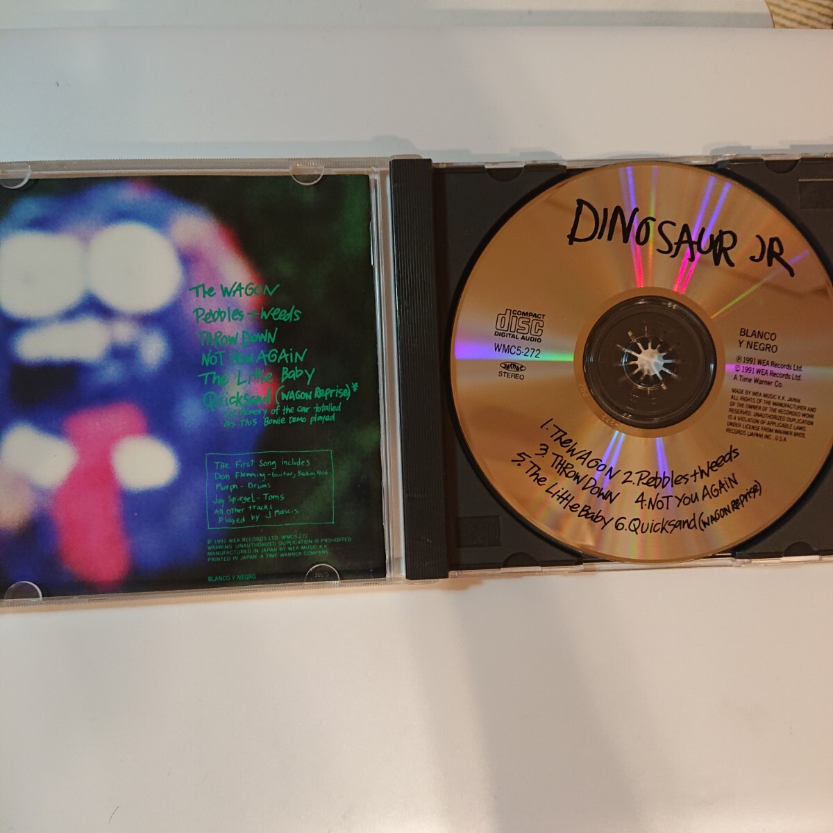 DINOSAUR JR.／ The Wagon（ダイナソーJR）［90年代、ボストンのオルタナティヴ・ロックバンド、DINOSAUR JR.による91年リリース作］_画像3