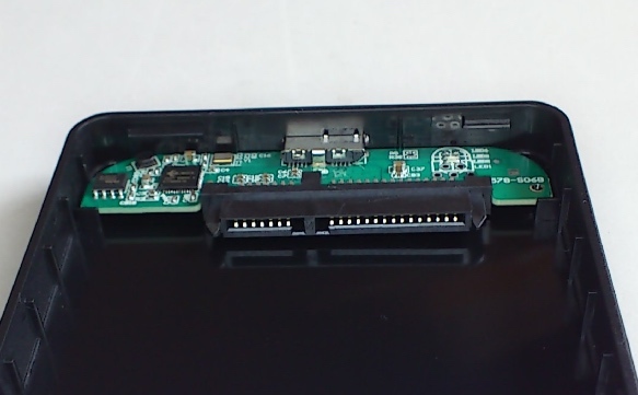 HDD外付けケース 2.5インチ用 黒 USB3.0 SATA プラグアンドプレイの画像5