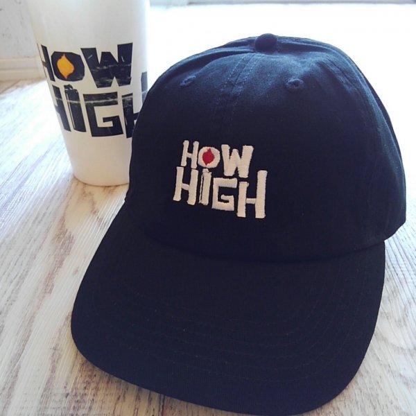 HOW HIGH LOW CAP BLACK_画像1