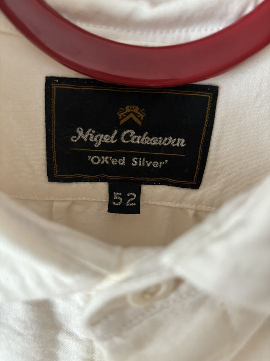 ナイジェルケーボン OX’ed Silver コブラーシャツ 52 COBBLER SHIRT nigel cabourn エンジニアガーメンツ ミリタリー マロリージャケットの画像7