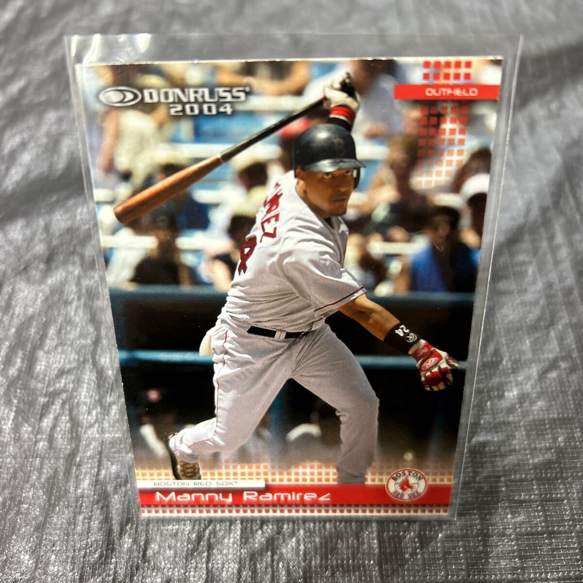 2004 Donruss Manny Ramirez Boston Red Sox No.93 ドンラス　マニーラミレス　ボストンレッドソックス_画像1