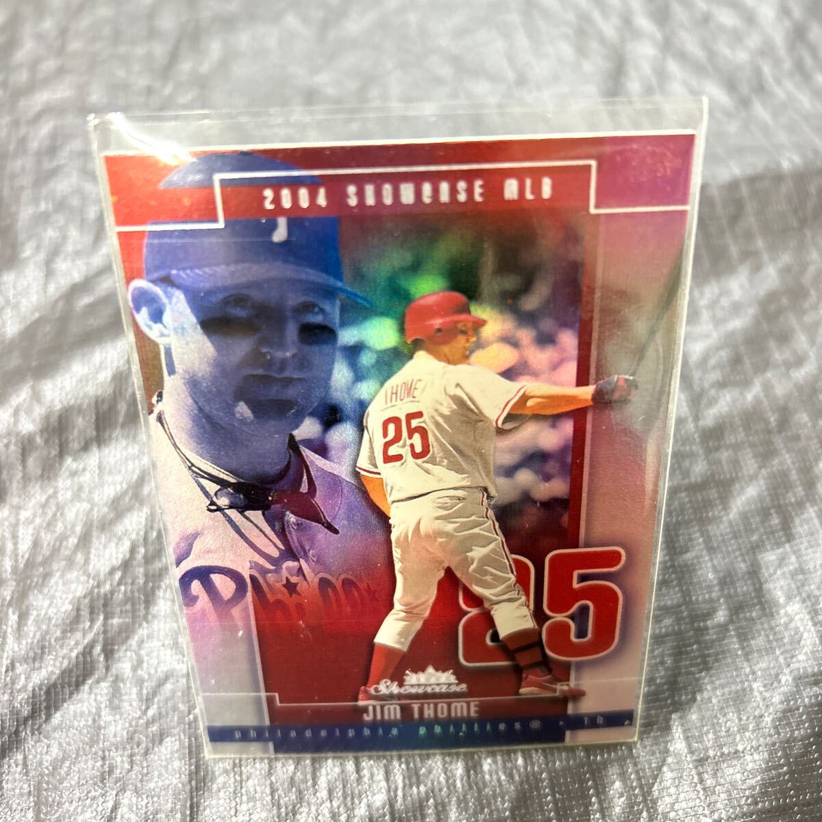 2004 Fleer Flair Show Case Jim Thome Philadelphia Phillies No.34 Show Time_画像1