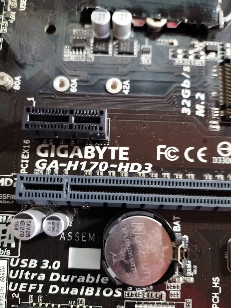 *GIGABYTE GA-H170-HD3 LGA1151 H170 ATX* motherboard 