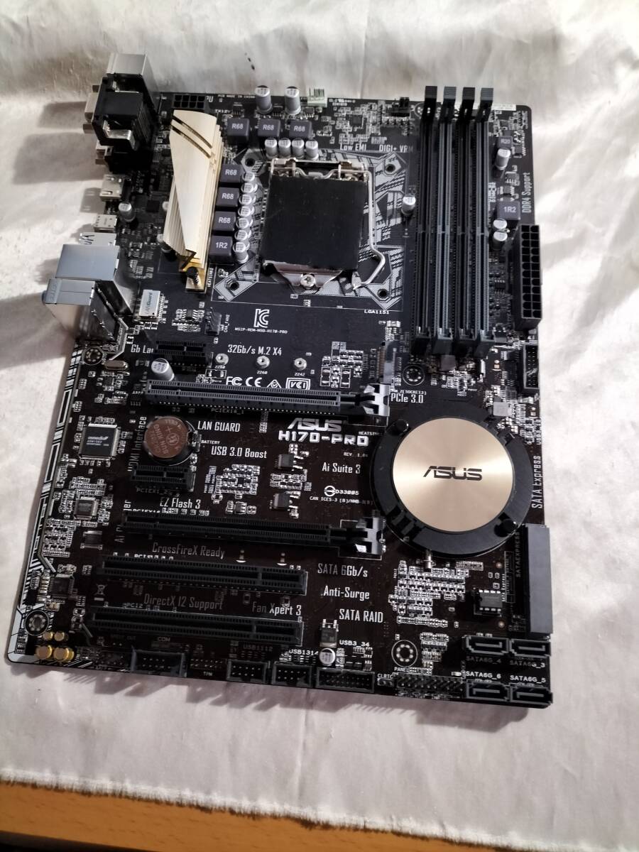 ★ ASUS H170-PRO LGA1151 H170 ATX●マザーボード②の画像2