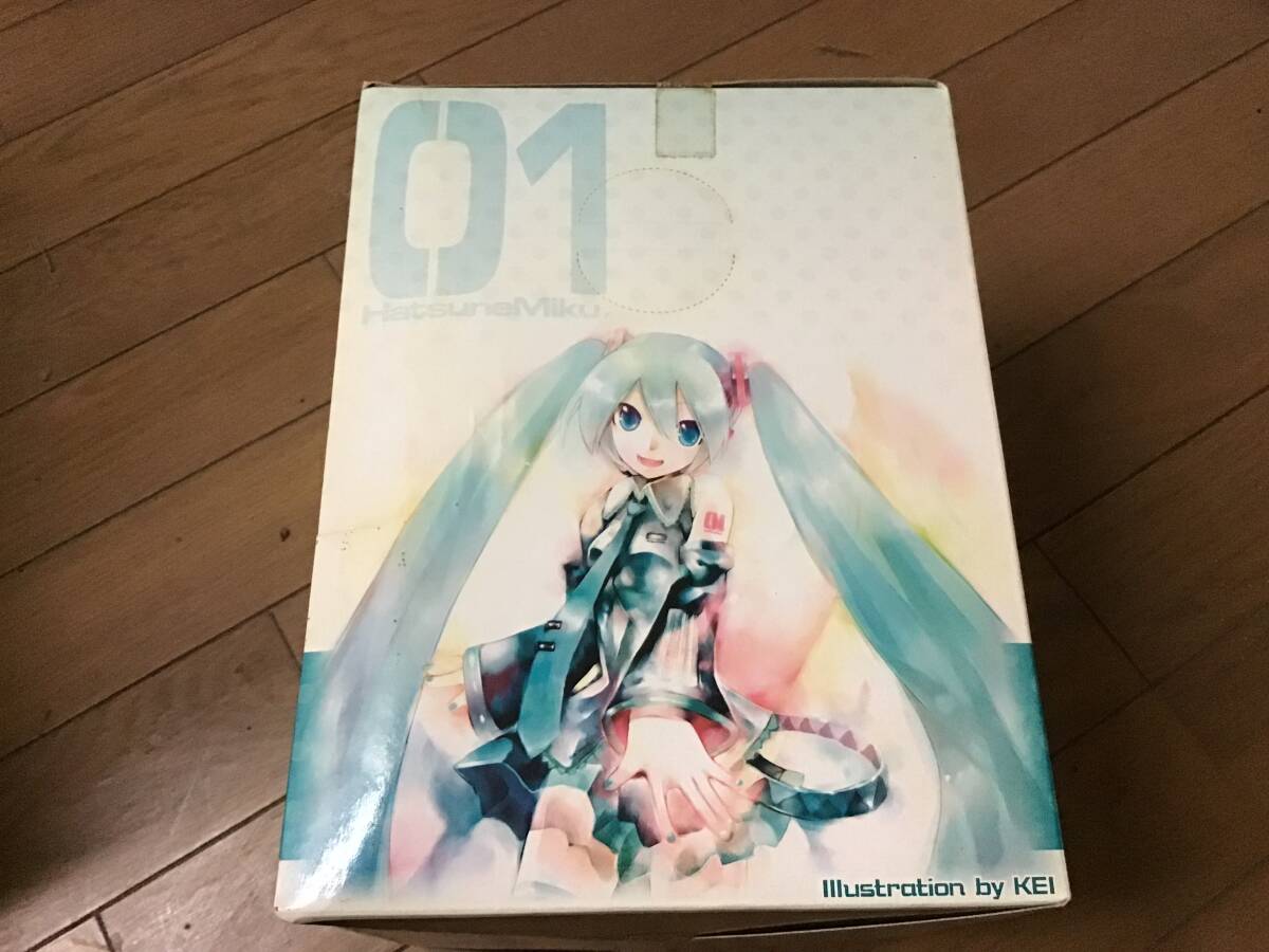 初音ミク みく ミク　プレミアム フィギュア project DIVA 2009年 sega ミクモバ ヤマハ YAMAHA KEI 未開封 レア 貴重品 ビック 大きい BIG_画像6