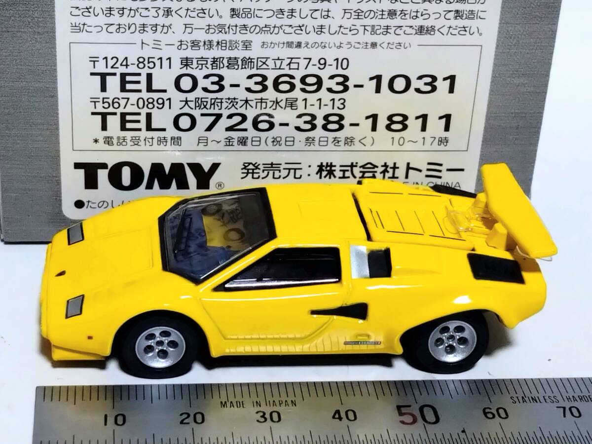 【即決】トミカリミテッド ランボルギーニ・カウンタック ＬＰ５００Ｓ イエローの画像3