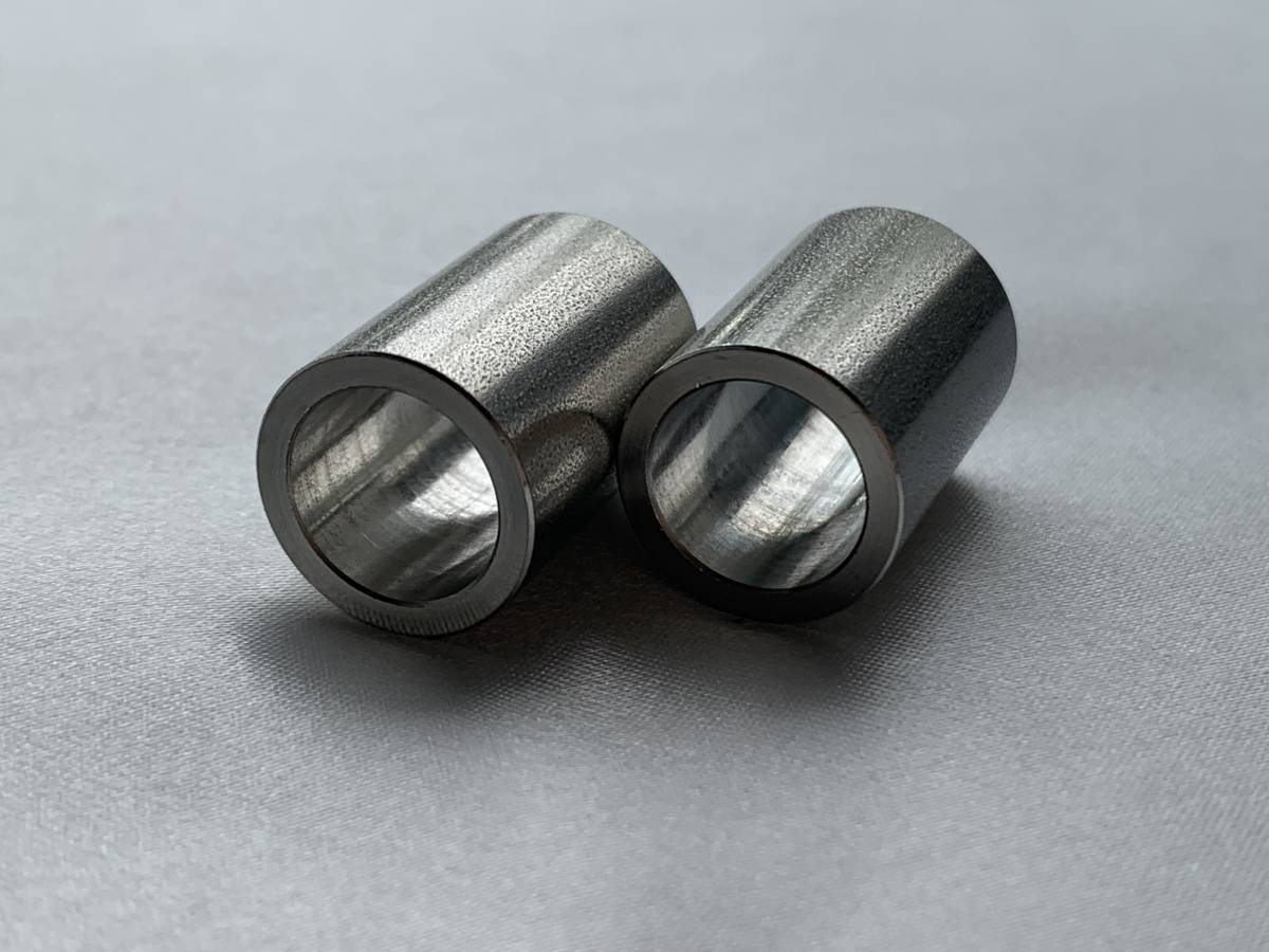 ステンレススペーサーカラー 内径10mm×外径14mm×厚さ20mm×2個1セット M10ボルトに！ロッドエンドに!検KITACOキタコDAYTONAデイトナの画像3