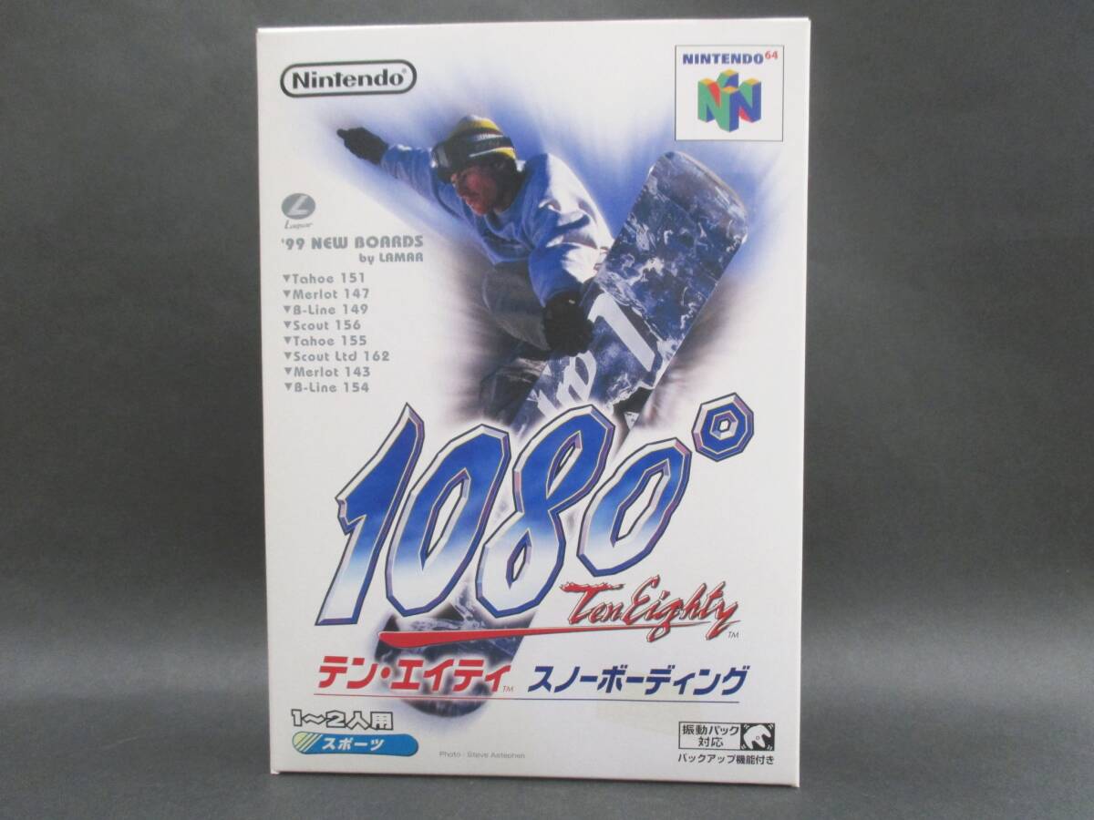 （未使用品）1080° テン・エイティ スノーボーディング【NINTENDO 64】の画像1