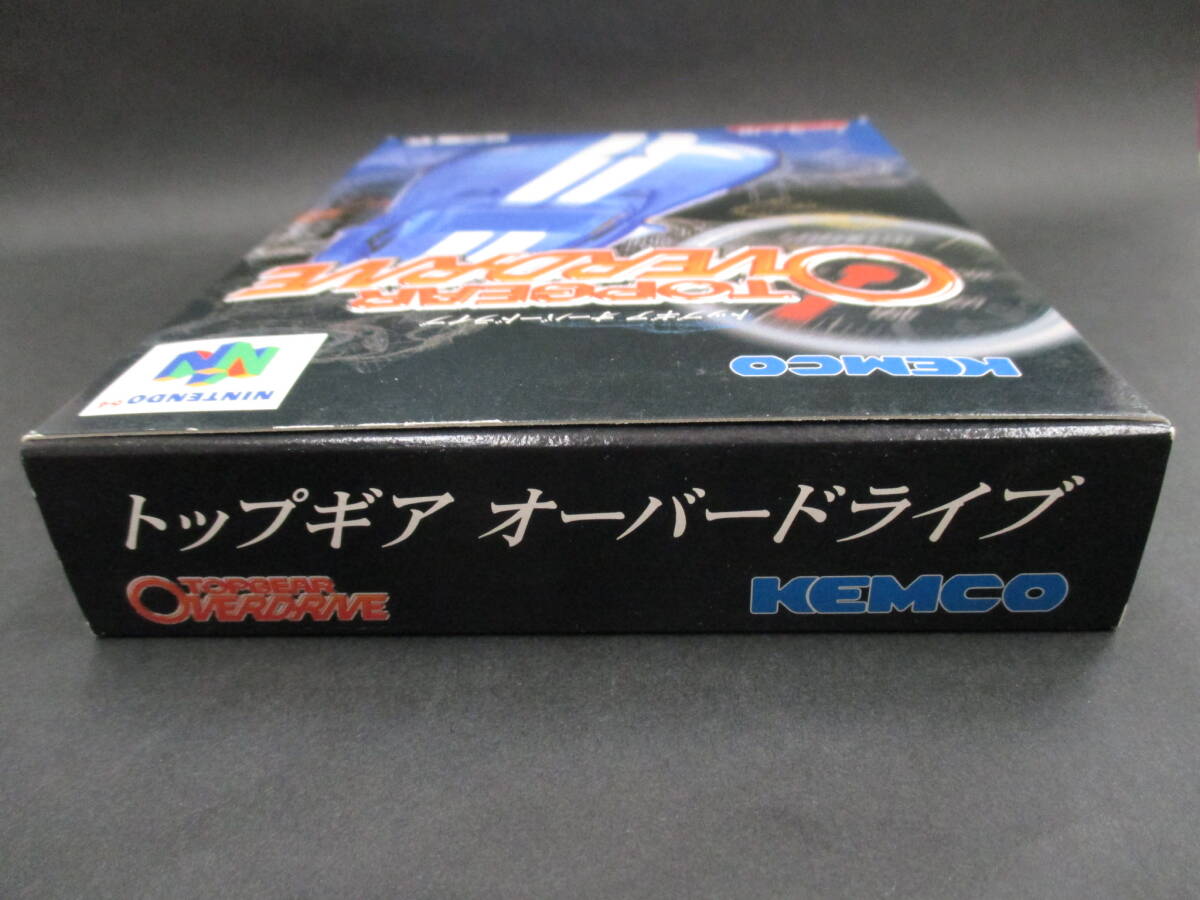 （未使用品）トップギア オーバードライブ (TOPGEAR OVERDRIVE)【ケムコ】【NINTENDO 64】