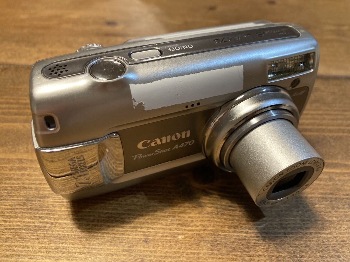 【単三電池式】Canon コンパクトデジタルカメラ　PowerShot A470_画像3
