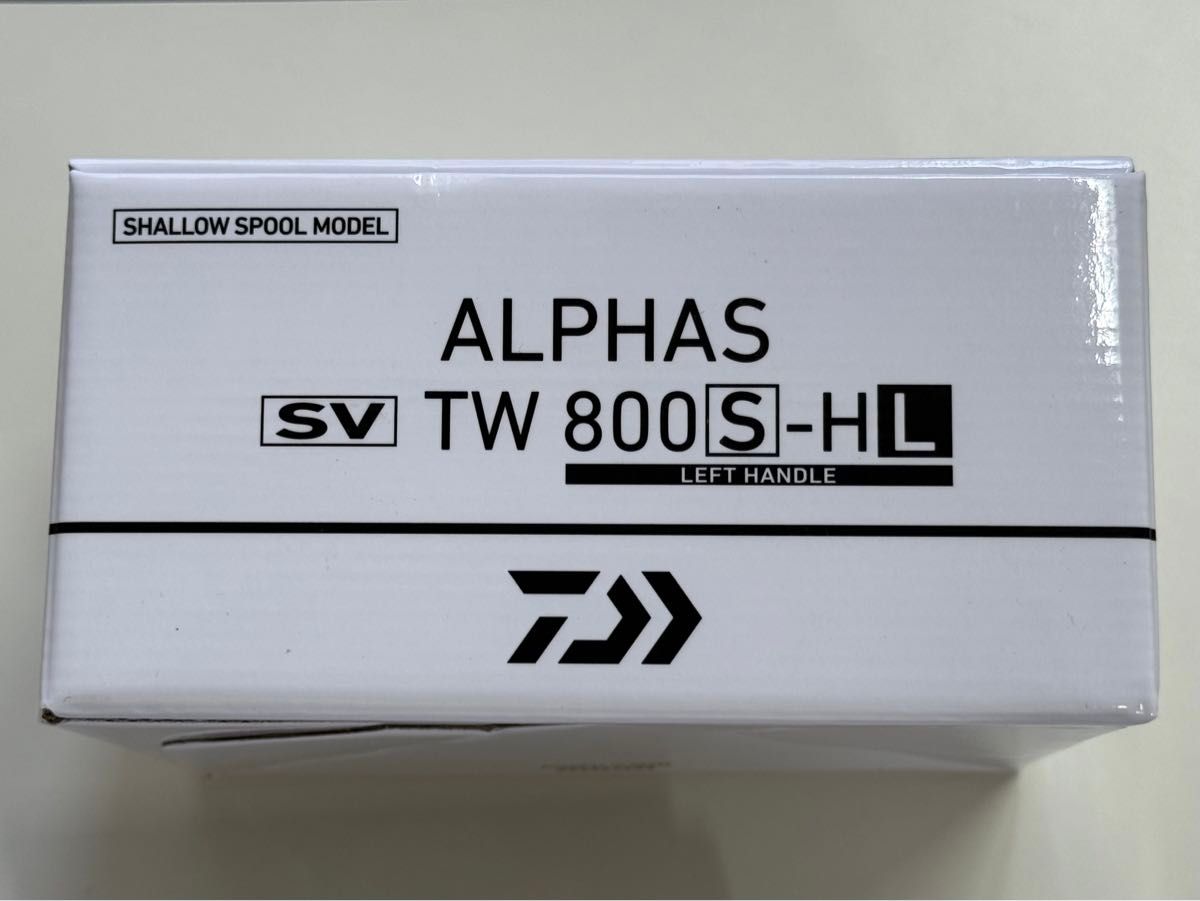 新品未使用　ダイワ　22 アルファスSV TW 800S-HL