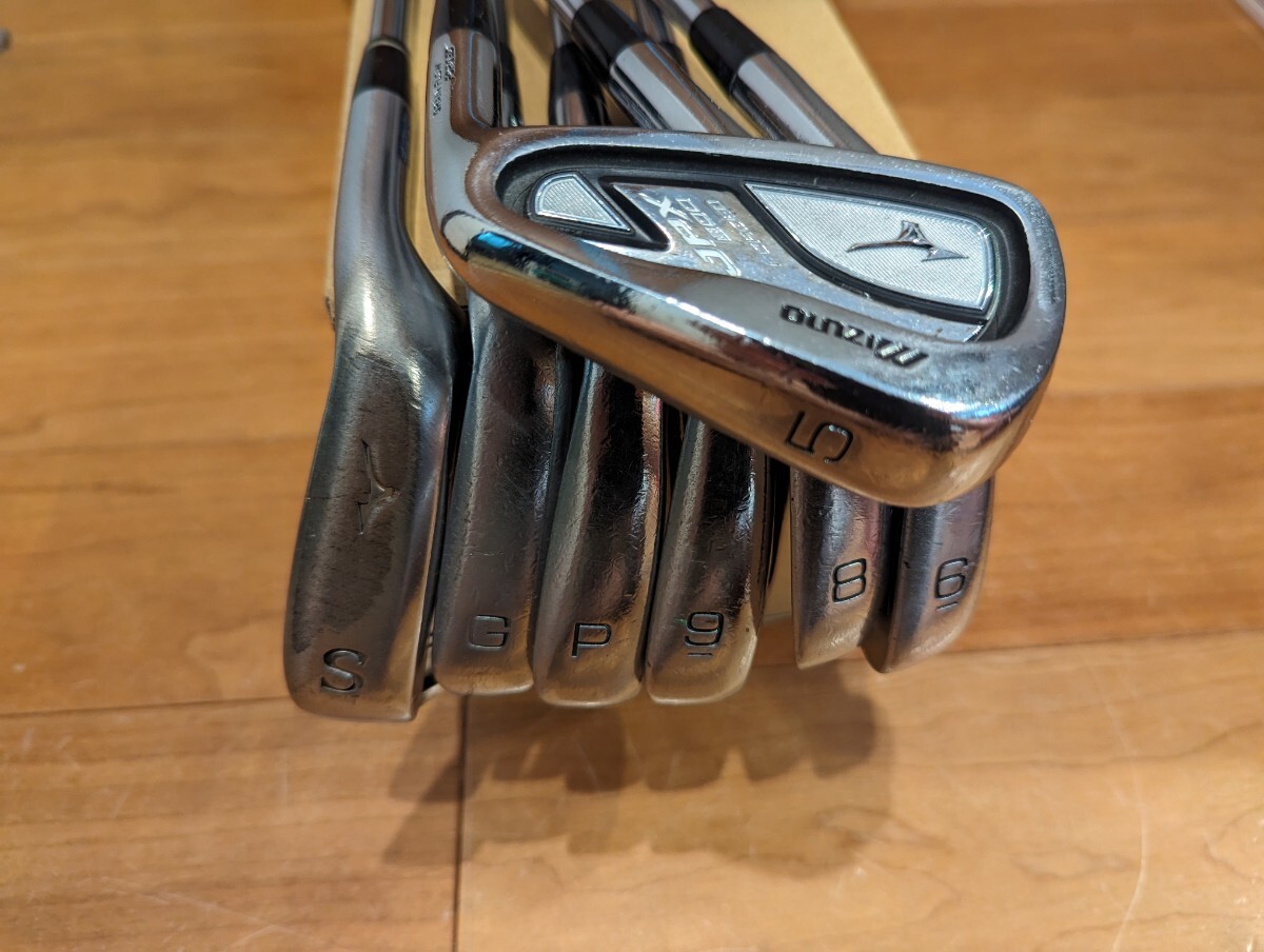 MIZUNO ミズノ JPX800 FORGED アイアンセット　5.6.8.9.P.G.S 7本セット　_画像1