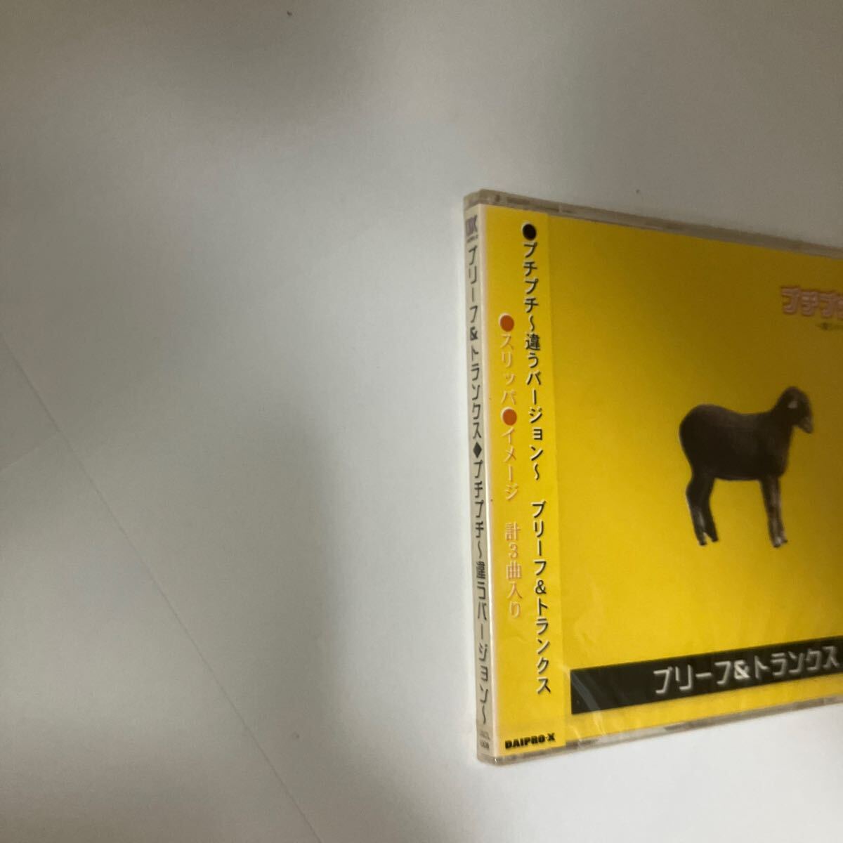 未開封 CD　プチプチ‾違うバージョン ブリーフ&トランクス ダイプロ・エックス スリッパ イメージ_画像5