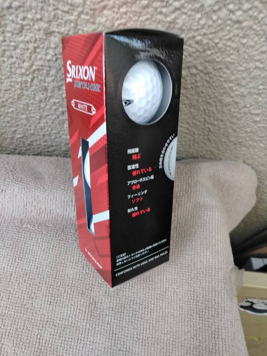 TOUR STAGE ６スリーブ(１８個）＆SRIXON DISTACE２スリーブ(12個）計30個新品ゴルフボール(&おまけ3個付）の画像4