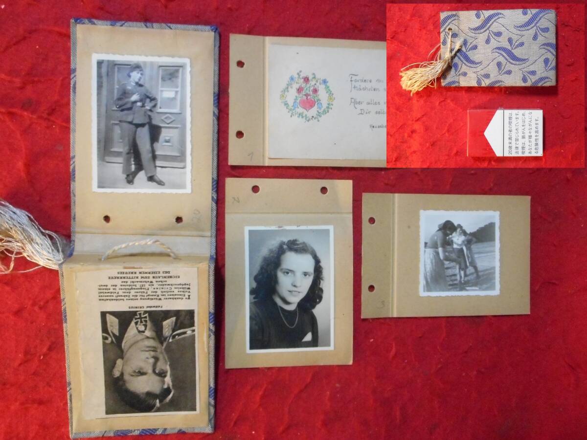 ■卍稀少! ナチスドイツ史料館 1940年頃 ナチス党女子国家労働義勇団・美人隊員の思い出のミニアルバム 写真全38枚　 240423　　　　　　 _画像1