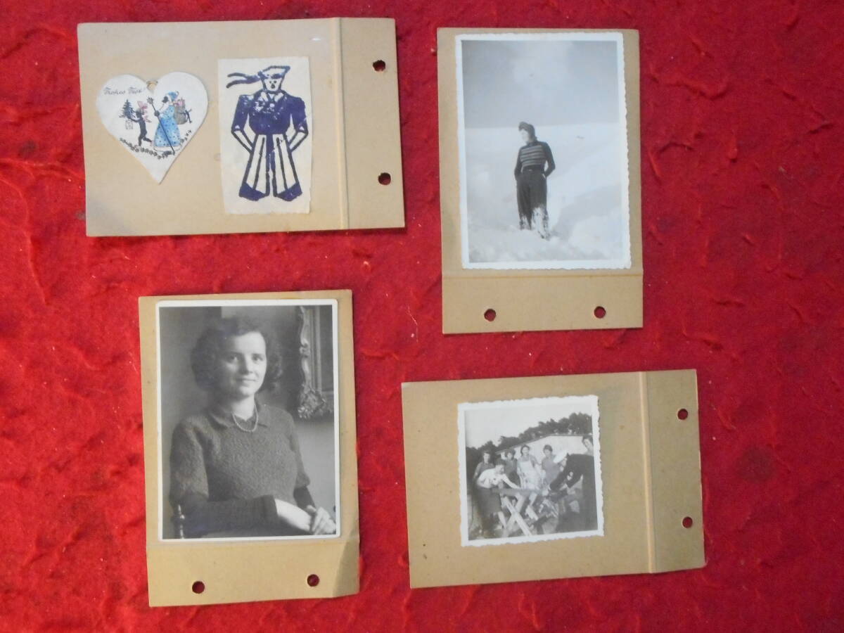 ■卍稀少! ナチスドイツ史料館 1940年頃 ナチス党女子国家労働義勇団・美人隊員の思い出のミニアルバム 写真全38枚　 240423　　　　　　 _画像5