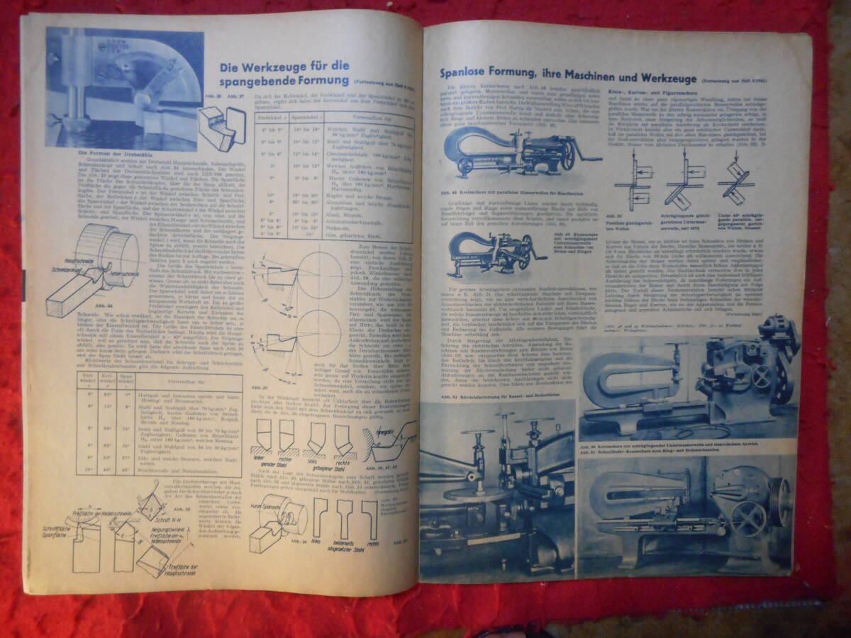 ■卍稀少! ナチスドイツ史料館 ●戦中レア広報誌 1941年 空軍降下猟兵、技術工学など 全30頁　●古写真 MG34機関銃　240429　　　　　　　 _画像4