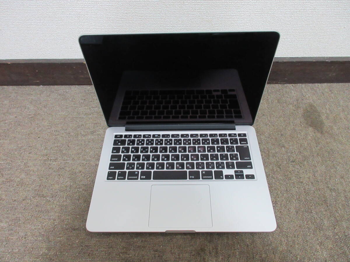 棚17・A1002　 Apple MacBook Pro　A1502　ノートパソコン　現状品_画像2