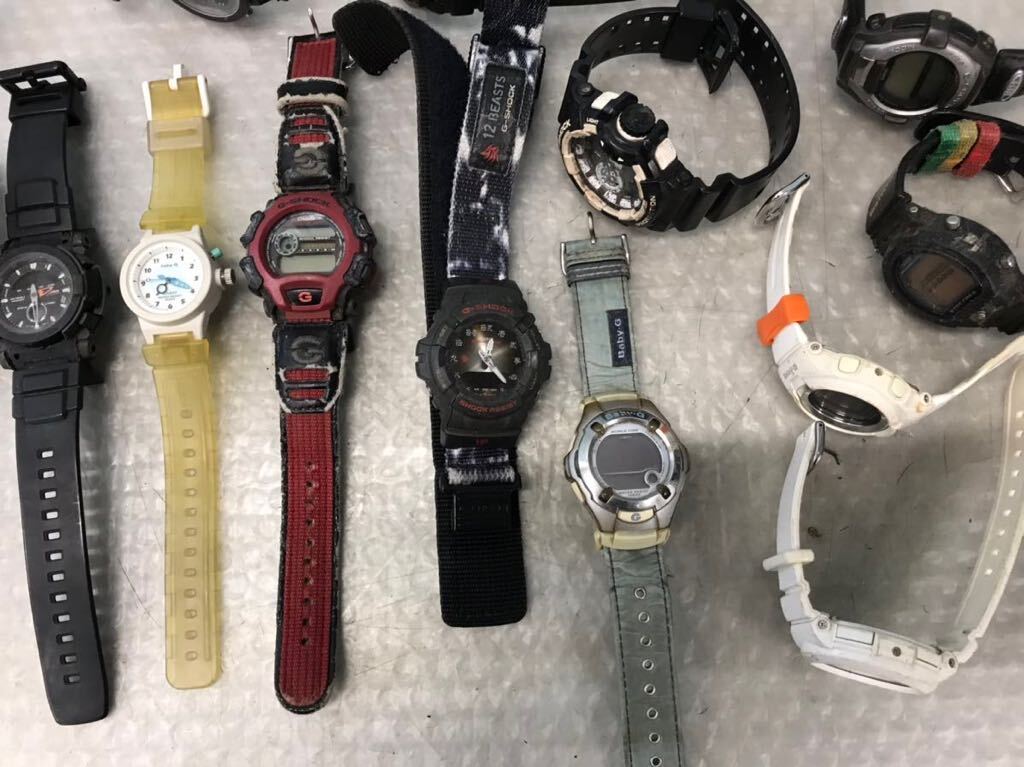 CASIO カシオ Baby-G/G-SHOCK 腕時計 計24本まとめ　中古現状品　動作未確認　(60s)_画像3