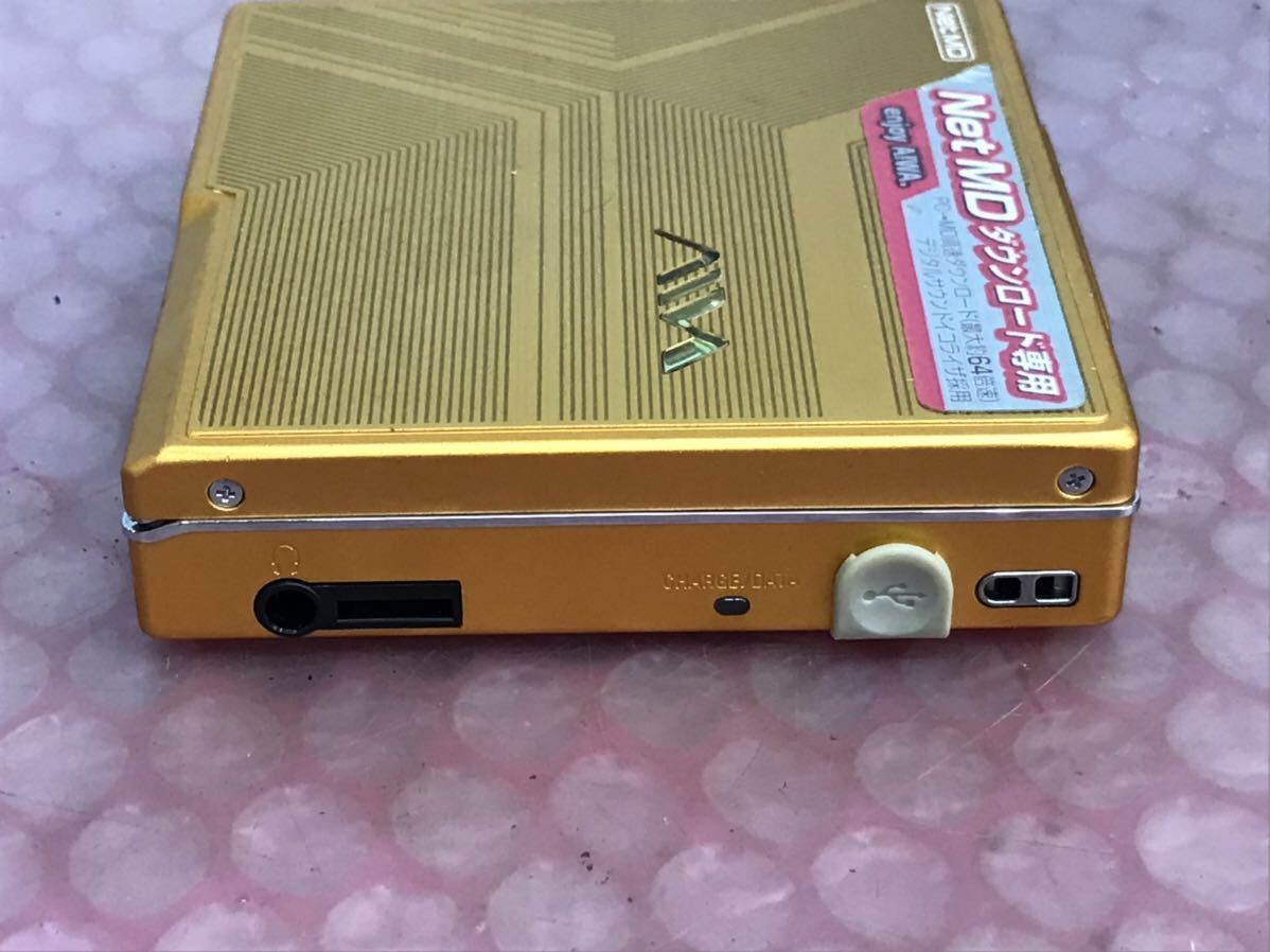 AIWA/アイワ/AM-NX1/NET MD/MDプレーヤー　　バッテリー無し　本体のみ　動作未確認　ジャンク品(60s)_画像5