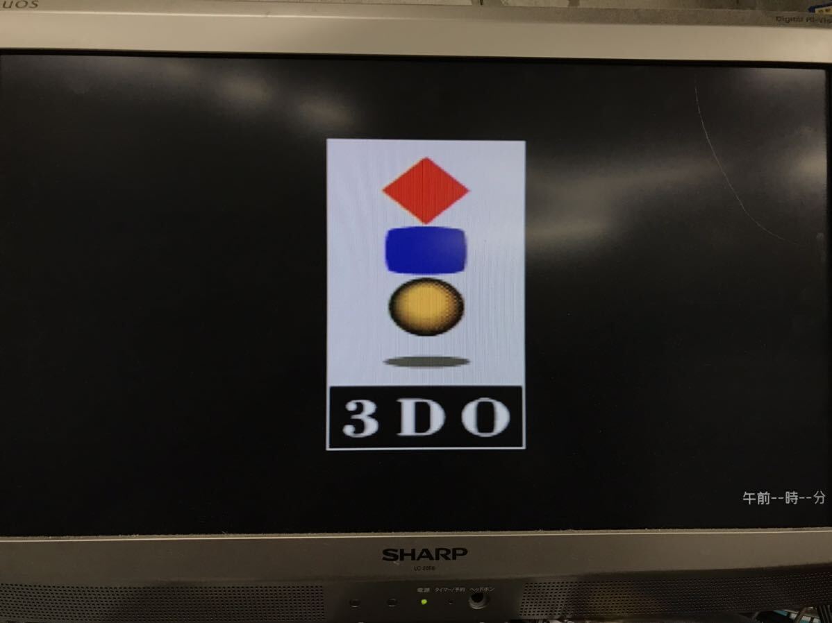 Panasonic 3DO インタラクティブ マルチプレーヤー REAL FZ-1，本体のみ 通電OK，その他動作未確認 中古現状品（100s）の画像2