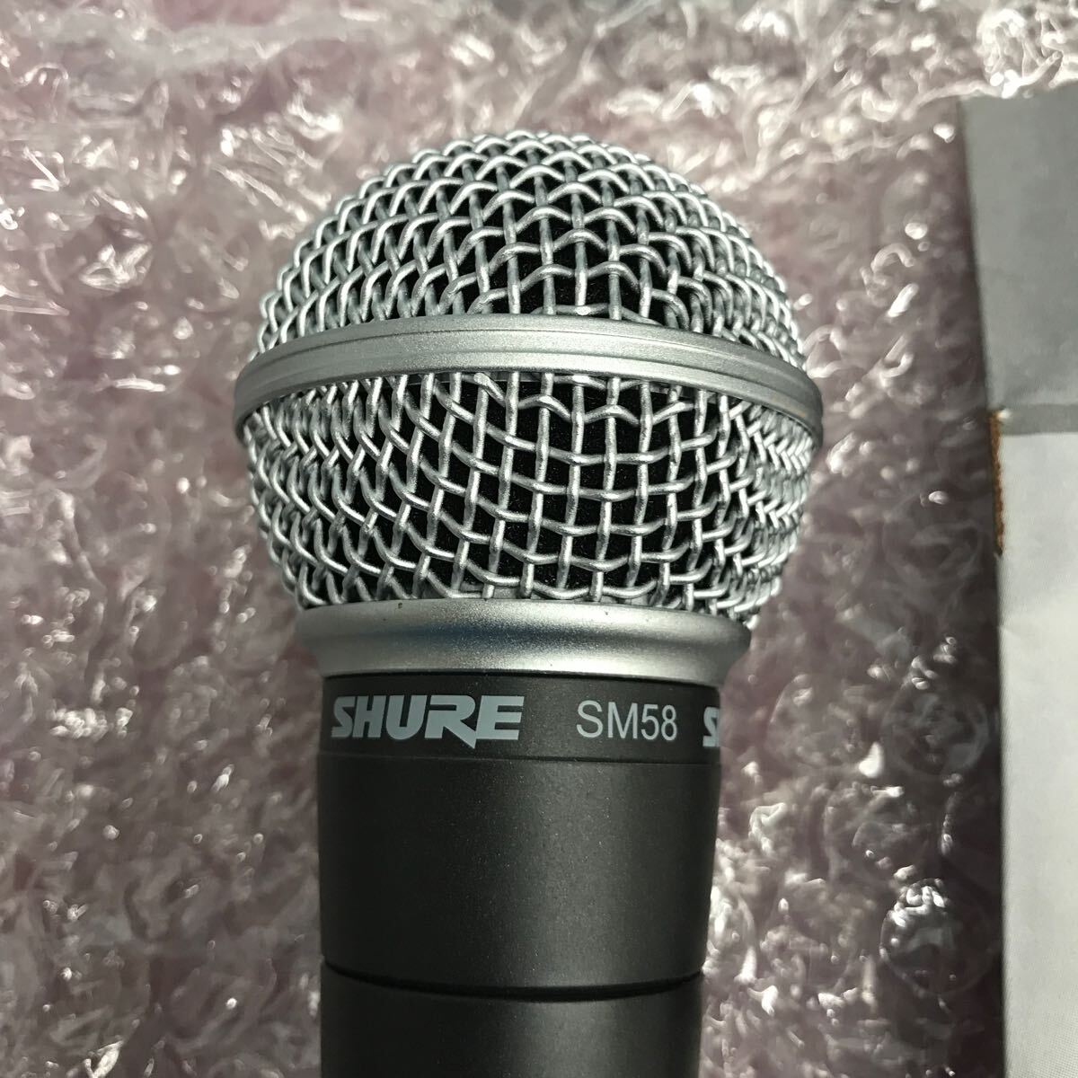 SHURE マイク SM58 動作ok 中古現状品(60s)_画像5