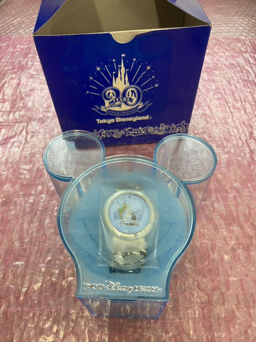 TokyoDisneyland 東京ディズニーランド 20周年記念 腕時計 ミッキー 未使用保管品 (60s)の画像1