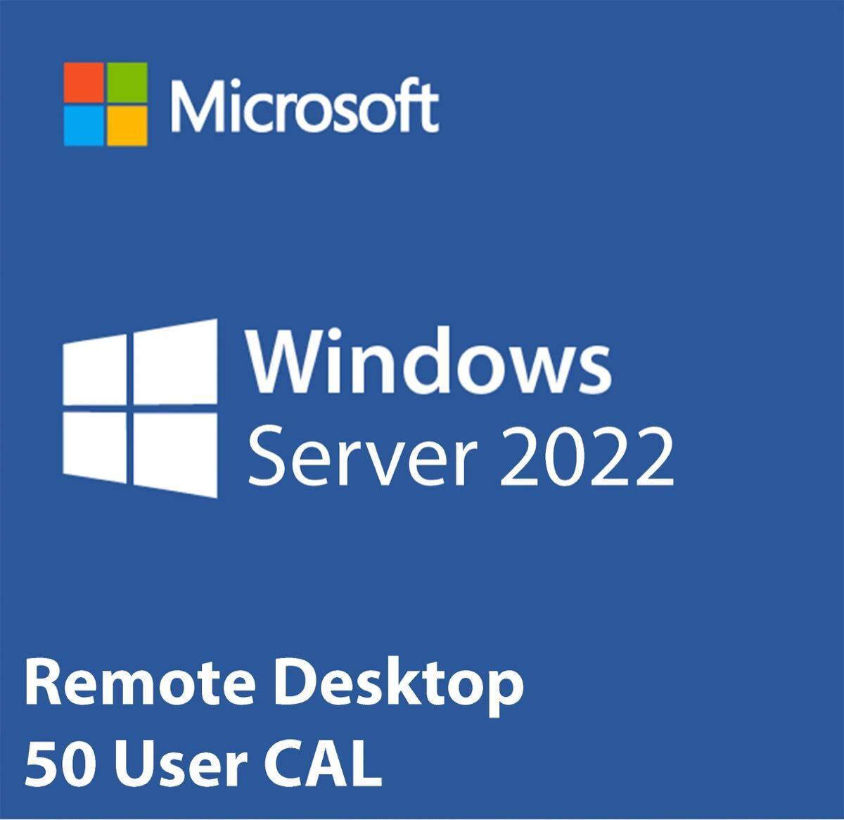 Windows Server 2022 Remote Desktop Services 50 User CAL ライセンス リモート デスクトップ サービス プロダクトキー の画像1