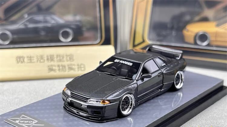 1/64 404 error NISSAN ROCKET BUNNY 日産 GT-R R32 ロケバニ パンデム グレーの画像2