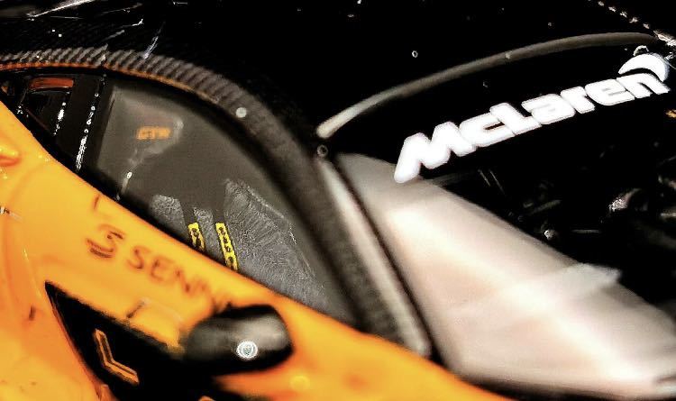 1/64 LCD McLaren Senna GTR マクラーレン　セナ　オレンジ_画像8