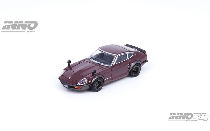 1/64 INNO NISSAN FAIRLADY 240ZG HS30 日産 フェアレディ 紫の画像3