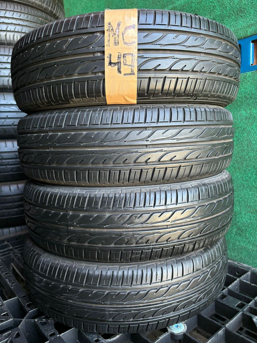 ★★【送料無料】★★バリ溝8~9分山 155/65R13 ダンロップEC202(2022年)★★ モコ,ワゴンR,MRワゴン.アルト等★4本セット の画像1